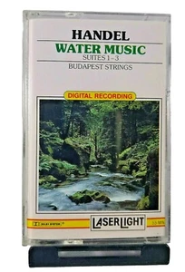 George Frideric HANDEL Water Music Suites 1-3 Budapest Strings Cassette Tape - Picture 1 of 4
