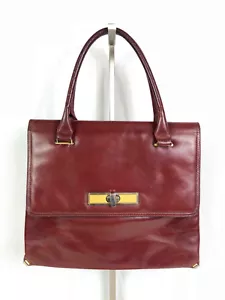 CULT VINTAGE '70 Borsa Pochette Pelle a Mano Leather Purse Hand Bag - Imagen 1 de 4