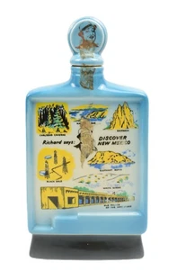 ANTIGUA JARRA BOUTEILLE BEAM DESCUBRIR NUEVO MÉXICO 1968 LIVRAISON GRATIS 11" - Imagen 1 de 9