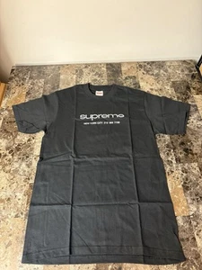 Supreme Shop Tee Black Small Brand New Authentic - Picture 1 of 2