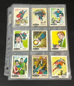 1978 Sunbeam DC Comics Super Heroes stickers set NM 30/30 Superman, Batman NICE! - Picture 1 of 9