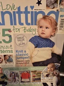 LOVE KNITTING FOR BABY MAGAZINE FEBBRAIO 2018 - Foto 1 di 5