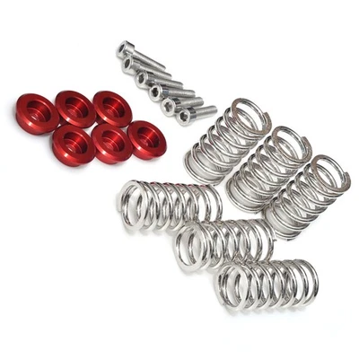 Комплект красных пружинных воротников для Ducati Dry Clutch Monster 1000 S4 S2R 1100 750 600 - Изображение 1 из 2