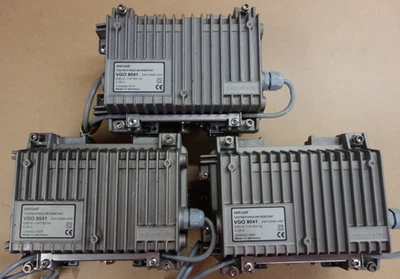TOPANGEBOT 3 Stück Kathrein Verteilnetzverstärker VGO 8041 ortsgespeist bestückt - Bild 1 von 4