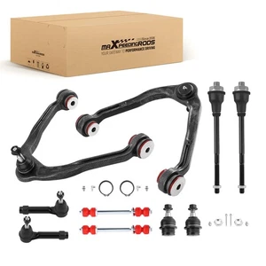 10x Front Upper Control Arms Ball Jiont Tie Rods for 99-07 Silverado Sierra 1500 - Picture 1 of 19