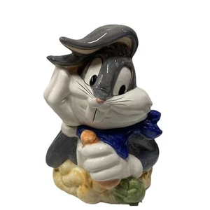Warner Bros Collectible Bugs Bunny Cookie Jar Looney Tunes Vintage 1993 Rabbit - Picture 1 of 10