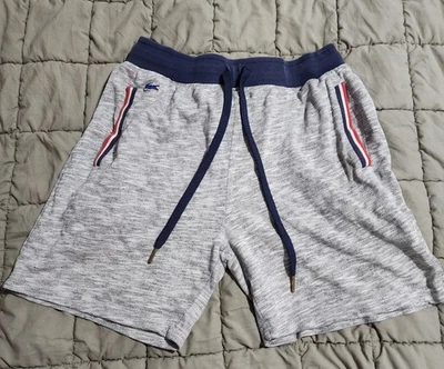 Pantalones cortos de pijama gris jaspeado talla L de Lacoste para hombre Foto 1 de 4