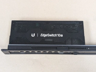 Ubiquiti Network EdgeSwitch 10X 8-Port Rack Mountable Network Switch PN: ES-10X - Image 1 of 4