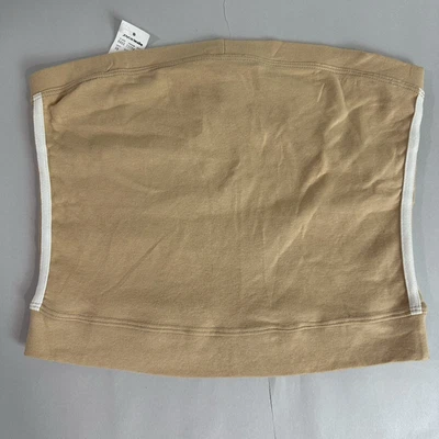 Top tubo vintage Y2K talla L sin mangas retro beige carreras rayas patinador grunge  Foto 1 de 4