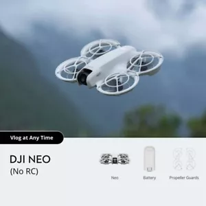 DJI NEO Drone FPV Drone fr DJI RC-N2 RC 2 Goggles 3 RC Motion Self-Flying Drone - Bild 1 von 11