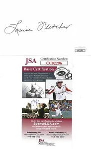 Louise Fletcher Signed Authentic Autographed 3x5 Cream Index Card JSA #CC82296 - Picture 1 of 1