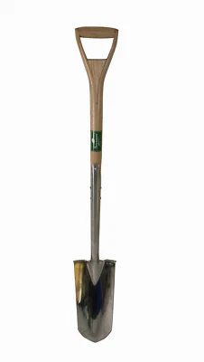 Old Poachers Spade Planting Greenman Stainless Steel Rabbiting Filled YD Handle  - Image 1 of 4