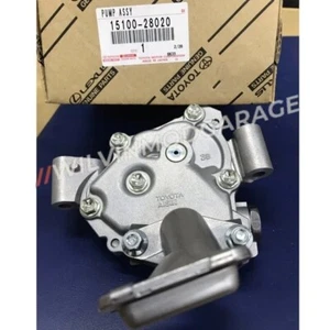 Genuine OEM 2009-2013 Toyota Corolla Engine Oil Pump 15100-28020 Made in Japan - Imagen 1 de 15