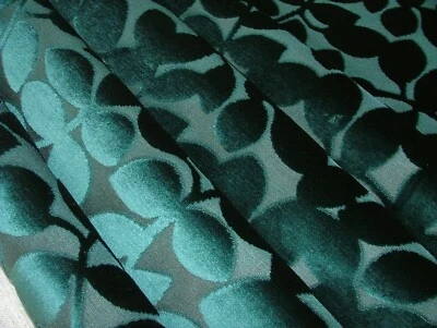 Peacock Signature Plush Velvet Washable 5M of Fabric Curtain Upholstery Cushion - Image 1 of 4