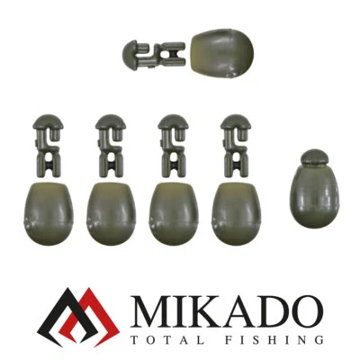 6x MIKADO METHOD & FEEDER CONNECTOR SCHNELLVERBINDER ADAPTER QUICK CHANGE BEADS