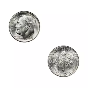 1961-D Roosevelt Silver Dime Mint State Condition - Picture 1 of 2