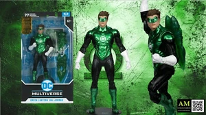 McFARLANE DC MULTIVERSE - LANTERNA VERDE - ETICHETTA ORO HAL JORDAN - FIGURINA - Foto 1 di 10