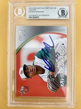 2019 Xavier Edwards Grandstand Fort Wayne Tincaps BGS Authentic DNA Autographed