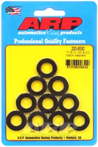 Arp 200-8530 7/16 ID 13/16 OD arandelas negras - Imagen 1 de 1