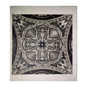 D. SHINDLER. Etching. Contemporary Art - Picture 1 of 8