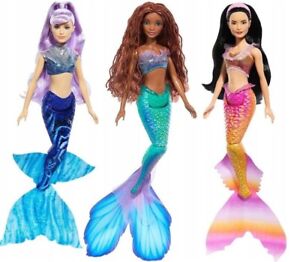 THE LITTLE MERMAID ARIEL AND SISTERS set of 3 dolls HND29 Mattel
