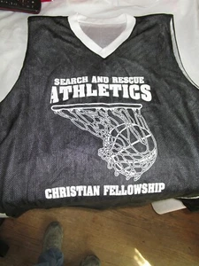 Search & Rescue Athletics BBall Reversable Jersey Christian Fellowship #3 - Picture 1 of 5