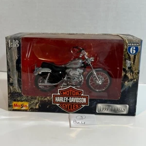 HARLEY DAVIDSON 1999 XL 1200C SPORTSTER, MAISTO 1/18 DIECAST SERIES 6, NOS - Picture 1 of 8