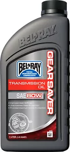 BEL-RAY - 99250-B1LW - GEAR SAVER TRANSMISSION OIL 80W 1L - Picture 1 of 1