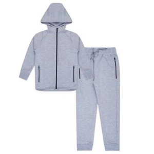 Firetrap Kids Zip Jog Set Baby Fleece Tracksuit Sports Casuals - Picture 1 of 14