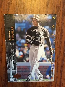TARJETA COLECCIONABLE DE LA BARAJA SUPERIOR 1994 TARJETA FRANK THOMAS #300 - Imagen 1 de 2