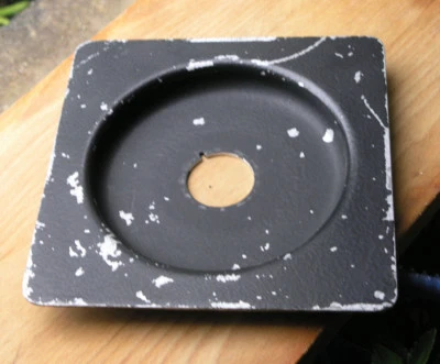 early Arca Swiss  recessed 16mm 171mm x 171mm  lens board for copal 0 - Image 1 of 3