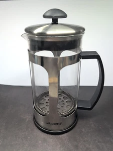 Mr. Coffee Daily Brew 1.2 Qt French Press Coffee Maker Stainless Steel 38 Oz - Picture 1 of 19