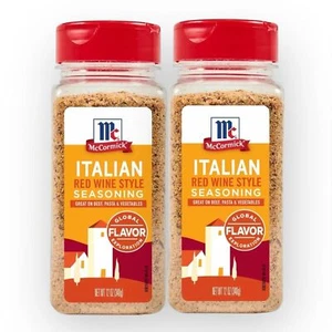 McCormick ITALIAN RED WINE STYLE SEASONING 12oz Best By 7/2025 - Picture 1 of 4