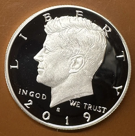 2019-S Kennedy Silver Half Dollar Proof Coin - TCCCX Cover