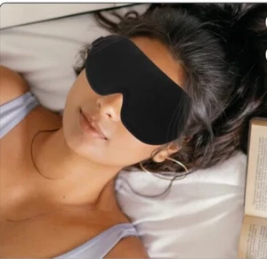 Dark & Quiet Bundle Memory Foam Eye Mask & 2 Pair Super Soft Silicone Ear Plugs - Picture 1 of 10