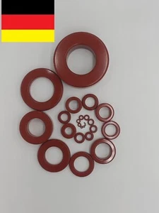 10 x noyau annulaire en poudre de fer amidon original type T157-2 rouge - Photo 1/5
