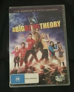 The Big Bang Theory : Season 5 (2012 : 3 Disc DVD Set) Very Good Condition R4 - Picture 1 of 4
