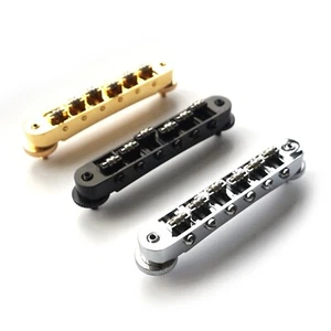 Roller Saddle Tune-O-Matic Bridge for Gibson Les Paul, Bigsby, SG, ES, Dot - Picture 1 of 16