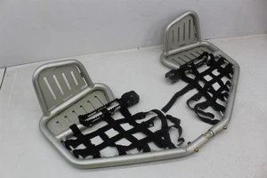 2012 CAN-AM DS 90 X LEFT RIGHT FOOT PEGS NERF BARS WELLS SET - Picture 1 of 15
