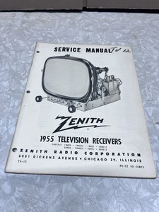 Zenith Service Manual 1955 Television Receivers Chassis 19M20 19M20Z 20M20 20M21 - Picture 1 of 3