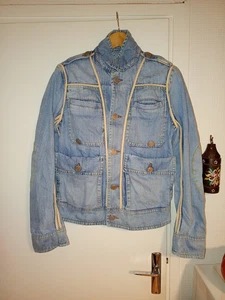 Ss03 Dsquared2 Réversible Jeans Jacket size 48 71k008 - Picture 1 of 7