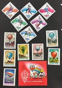 Hungary  1979-1983 XF MNH Sc#C410-C415, Sc#C438-C445, - Picture 1 of 2