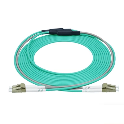 40M~150M Duplex Multimode OM1/OM2OM3 FC/SC/LC/ST Armored Fiber Optic Patch Cord - Image 1 of 4