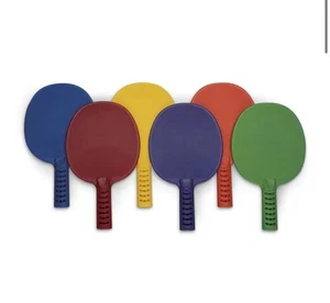 Pick-A-Paddle® Table Tennis Paddles Set Of 6 Colors - Picture 1 of 1
