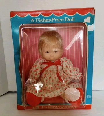 Vintage 1973 Fisher Price Lapsitter Doll Baby Ann 204 - Image 1 of 4
