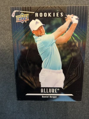 2023 UD Portfolio Golf Allure Rookie Black Rainbow AR-DB Daniel Berger - Image 1 of 2