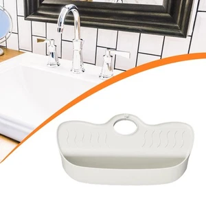 Sponge Holder Soap Drainer Shelf Basket for Home Dining Room Countertop - Picture 1 of 6