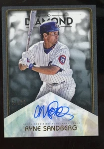 2023 Topps Diamond Icons Ryne Sandberg HOF ON CARD AUTO 21/25 - Picture 1 of 2
