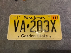 New Jersey License Plate 2000 Garden State VA-283X - Picture 1 of 1
