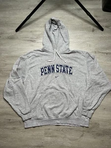 Vintage Y2K Penn State Nittany Lions Hoodie Sweatshirt Men XL Nike Center Swoosh - Picture 1 of 7